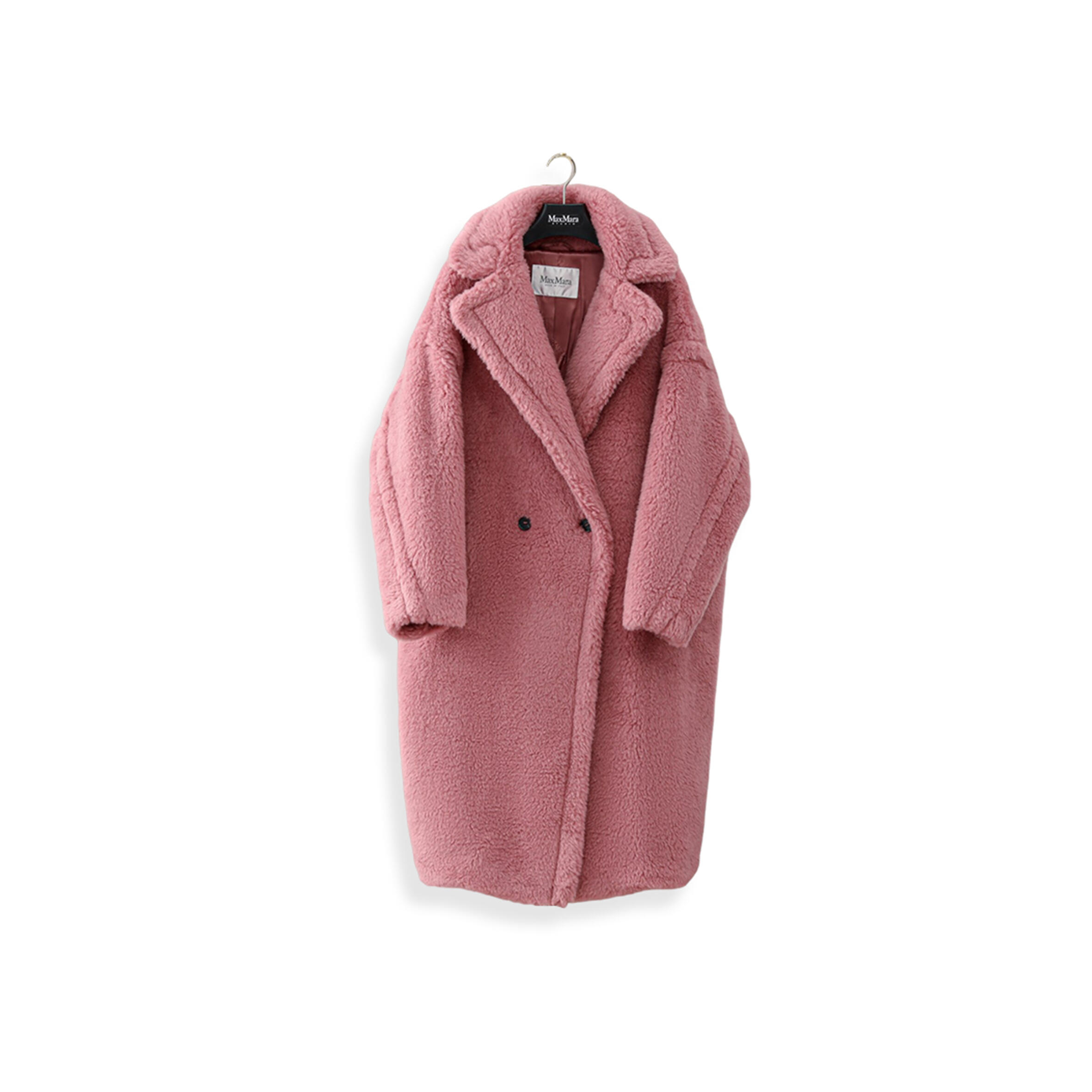 M*x M*ra teddy bear icon coat in alpaca and wool 1016013306002